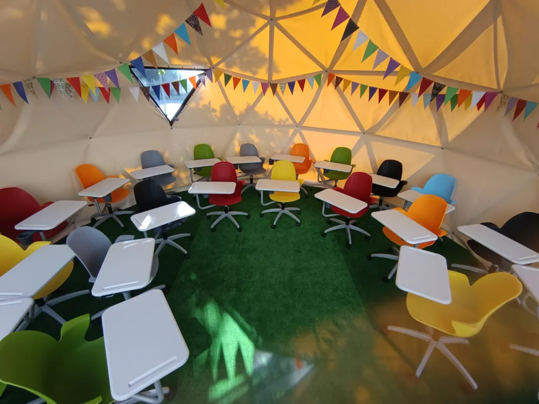 Mokinio kėdė su staliuku LINX STAR - Pikade School