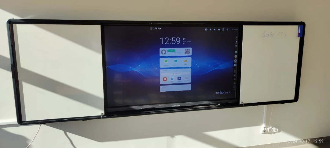 Horizontali slankiojančių lentų sistema - Pikade School | Pikade Baltics