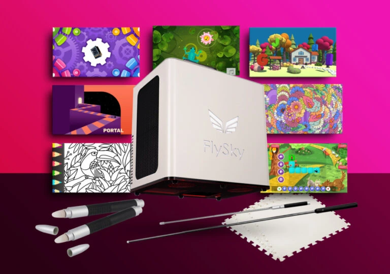 Interaktyvios grindys FLYSKY PREMIUM - Pikade School | Pikade Baltics