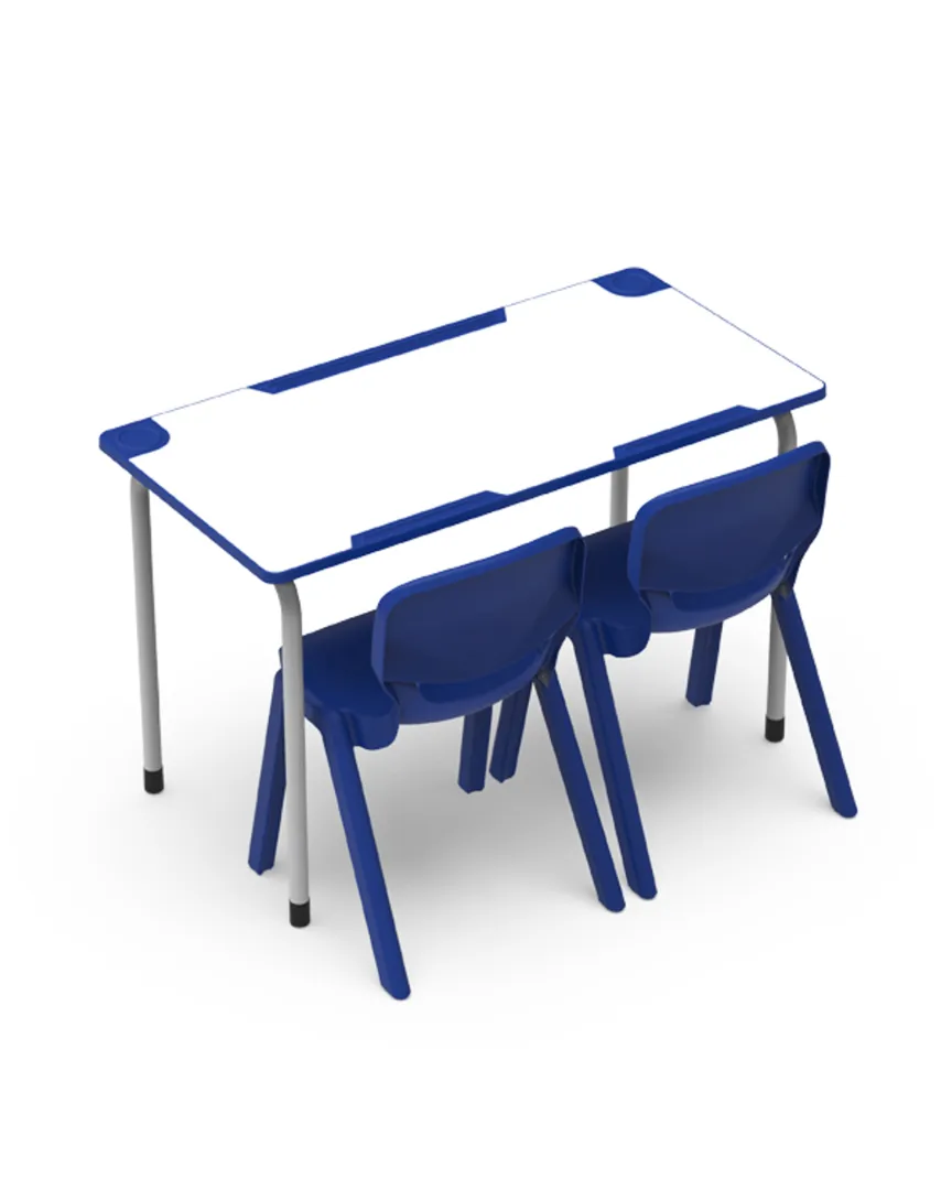 Dvivietis mokyklinis stalas ERGOS EDGE - Pikade School